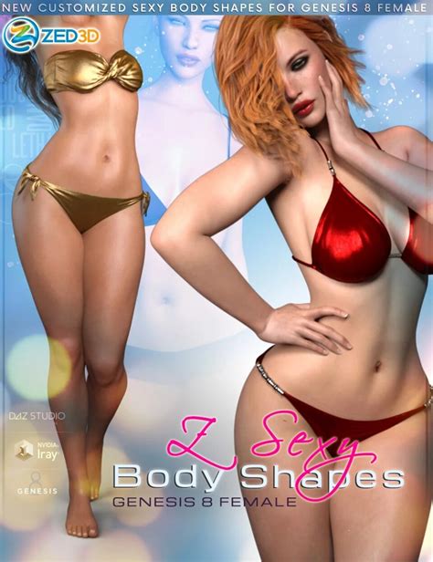 Z Sexy Body Shapes For Genesis 8 Female Topgfx Daz3d Renderosity Poser 3d Stuff Free Download