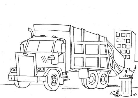 garbage truck coloring pages  google search spring show pinterest coloring pages