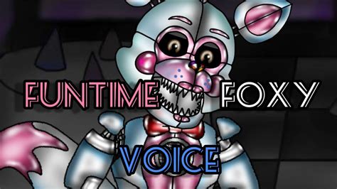 Dc2fnaf Funtime Foxy Voice Lines Animation Youtube