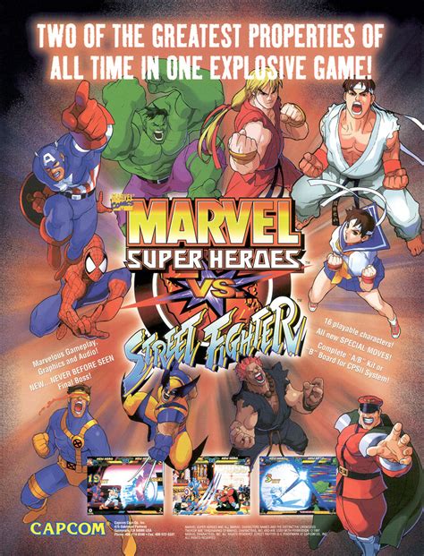 In various forms, street fighter has been released across the last two decades in different levels of quality. Marvel Super Heroes vs. Street Fighter - Marvel Comics ...
