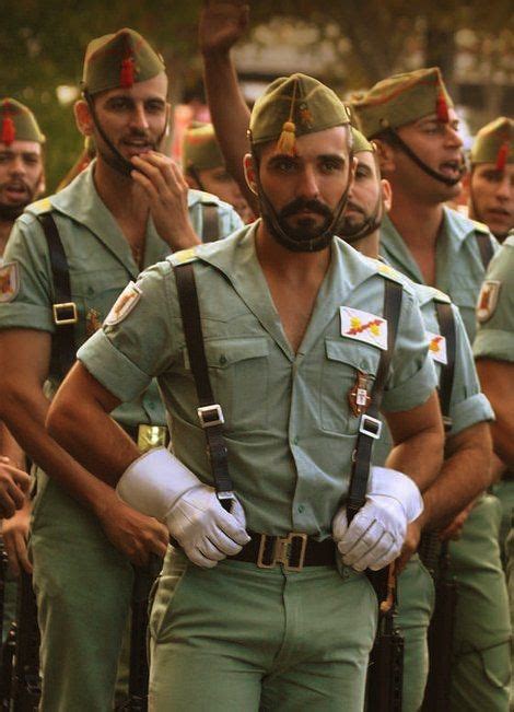 spanish legion uniformes militaires mode homme et beaux mecs