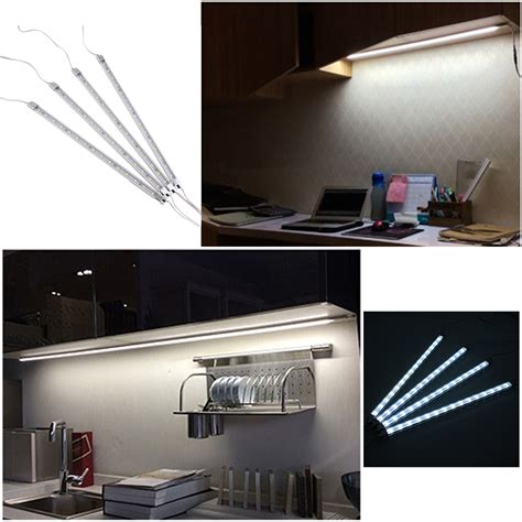 You can use them in your study, office, library, garage, and so on. 4Pcs Kitchen Home Under Cabinet 15 LED Efficient Light Bar ...