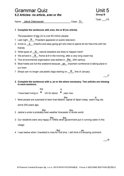 Focus 3 Unit Test 4 Interactive Worksheet Edform - vrogue.co