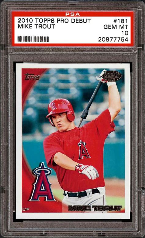 .dedicated collector of baseball cards, steiner sports is the place for authentic mlb trading cards. Baseball Cards - 2010 Topps Pro Debut | PSA CardFacts®