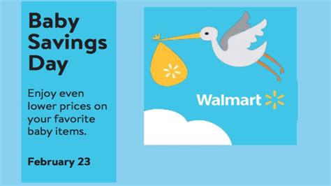 Walmart Baby Saving Day Feb 23 Youtube