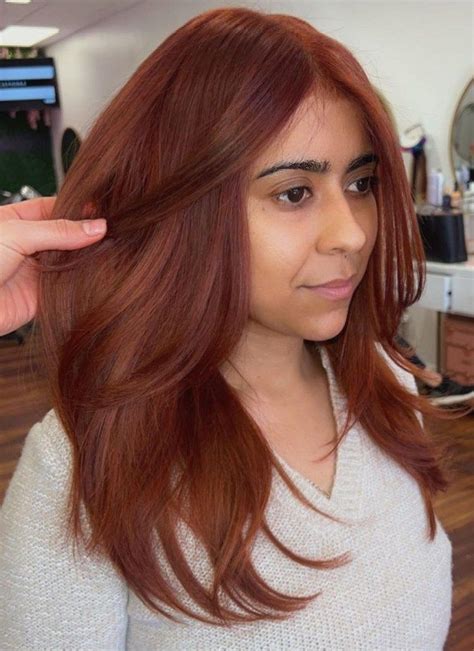 Copper Blonde Hair Color Hair Color Mahogany Copper Red Hair Bronze