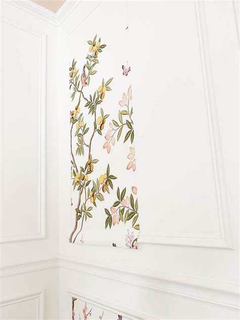 How To Wallpaper Inside Picture Frame Molding Keenely Bliss
