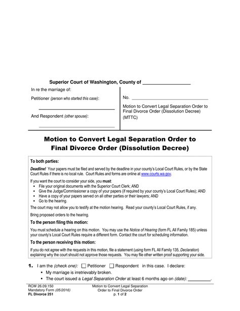 Choosing Florida Divorce Forms To File An Easy Guide Printable Online