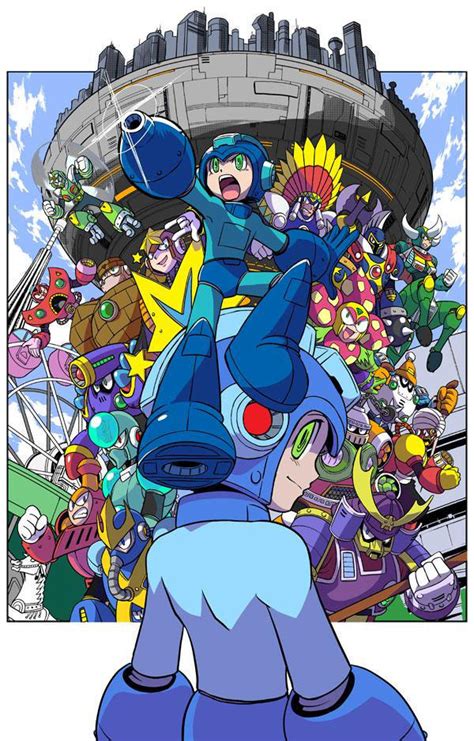Mega Man Megamix 2015 Volume 2 Cover Art By Ideafan128 On Deviantart