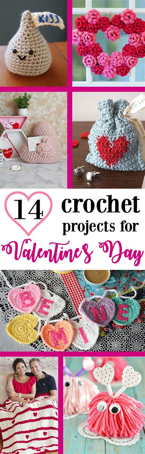 14 Crochet Projects To Make For Valentines Day Sewrella