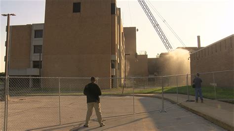 Demolition Of Former Riverside Hospital Begins