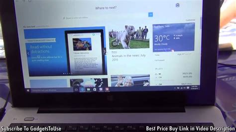 Windows 10 New Features User Interface Walkthrough First Look Youtube