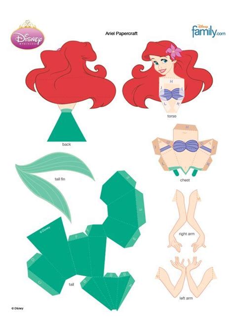 Printable Disney Paper Crafts