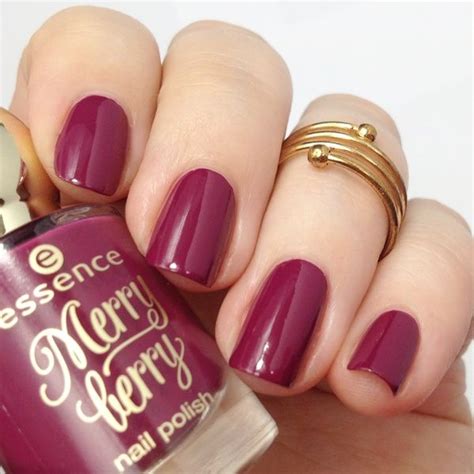 Essence Merry Berry 03 Pink And Perfect Nail Polish Berry Nails Sns