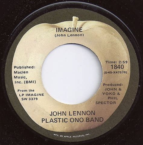 John Lennon Imagine Vinyl 1971