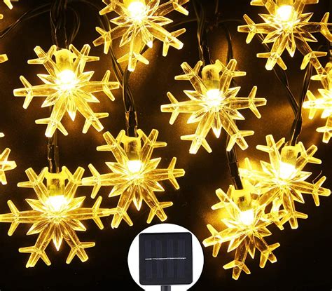 Shopping for christmas decorations can be overwhelming. Solar Fairy String Lights 20 ft 30 LED 8 Modes Solar ...