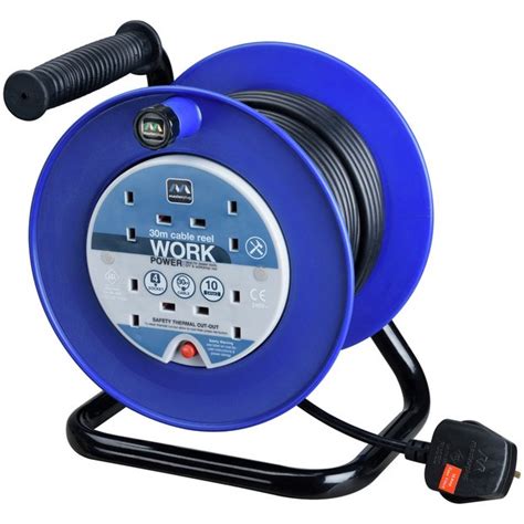 Buy Masterplug 4 Socket Cable Reel 30m At Uk Your Online