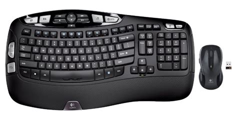 Logitech Mk550 Wireless Keyboard And Mouse Combo Unifying Receiver Connects Both The Keyboard
