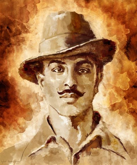 Shaheed E Azam Bhagat Singh Art Print By Third Eye View X Small In
