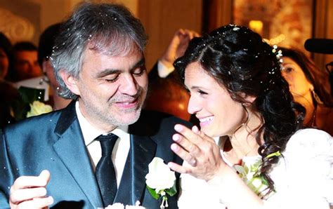 They have a daughter together named virginia. Le mariage d'Andrea Bocelli et Veronica Berti - Voici