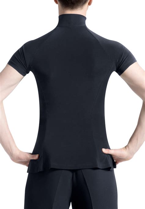 Black Short Sleeve Turtleneck Mens Enjoy Free Shipping