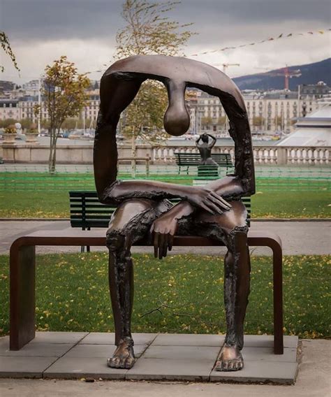 'Melancholie' (2012) Bronze Sculpture by Albert György | Sculpture ...