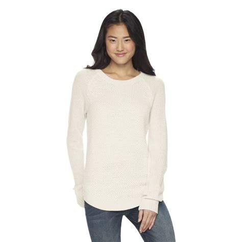 Juniors So® Perfectly Soft Textured Shirttail Sweater Junior Outfits