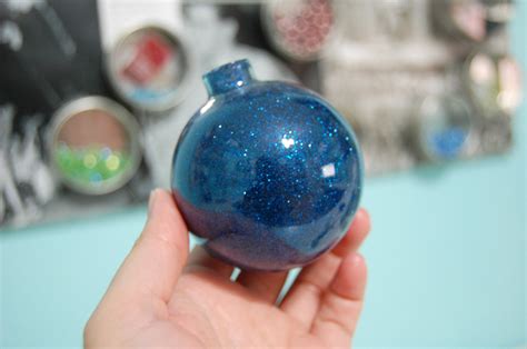 How To Make Glitter Ornaments The Ornament Girls Market