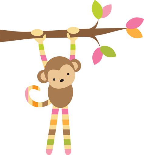 Download Large 14 Inch Prints Free Baby Girl Wall Monkey Clipartkey