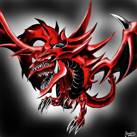 Wallpaper Illustration Demon Yu Gi Oh Slifer The Sky Dragon