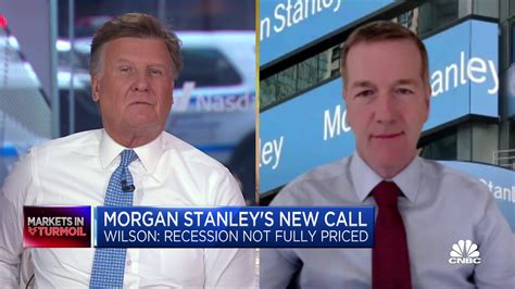 Watch Cnbcs Full Interview With Morgan Stanley Cio Mike Wilson On Sandp