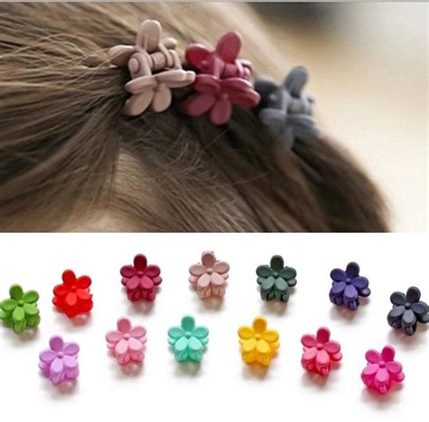 Iffree Bangs Mini Hair Claw Clip Hair Pin For Little Girls Random