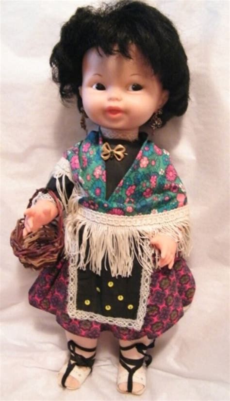 Vintage Toyse 16 Spain Doll Rare Full Spanish Outfit Etsy