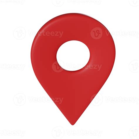 Red Pin 3d 10898284 Png