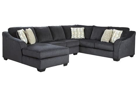 If it has under four stars, move on, she instructs. Eltmann Slate 3-Piece Sectional with Chaise Smart Buys ...