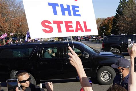 The following website is natural news, which also explores odd theories about fluoried and 5g, so i take it with a grain of salt: Trump supporters rally across the nation, refuse to accept defeat | Honolulu Star-Advertiser