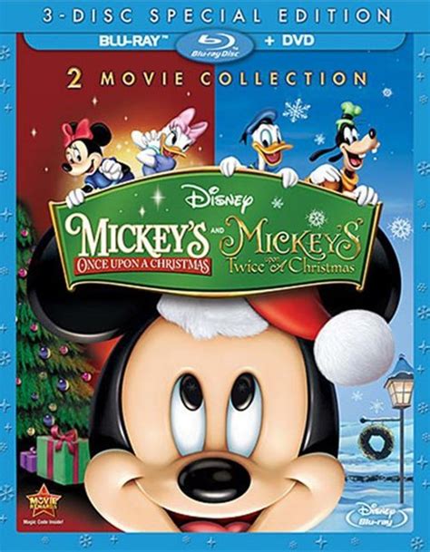 Mickeys Once Upon A Christmas Mickeys Twice Upon A Christmas Blu