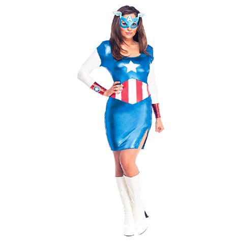 American Dreams Costume Australia Captain America Womans Costume