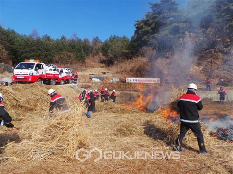 영주국유림관리소 주요 산림연접지의 인화물질 제거사업3ha 실시