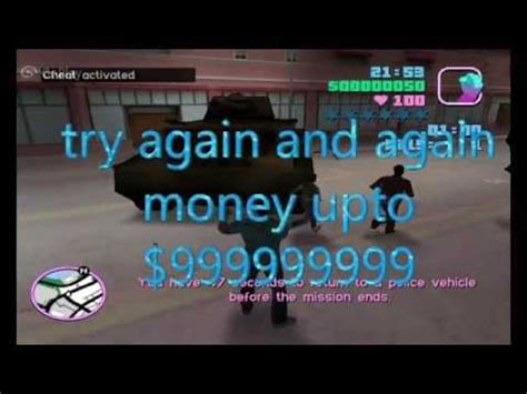how to get ultimate money in gta vice city  YouTube