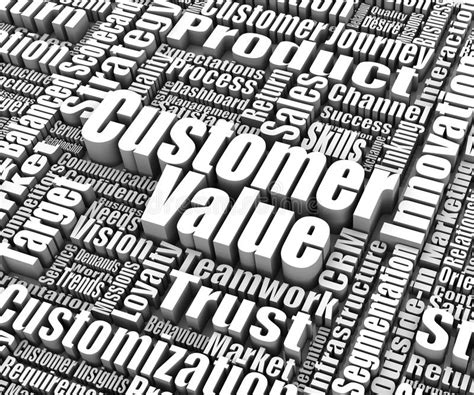 Customer Value Banner Template. Customer Value Ribbon Label. Stock ...