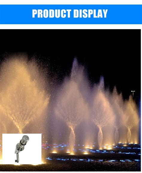 Factory Supply Music Dancing Water Fountain Stainless Steel Fountain