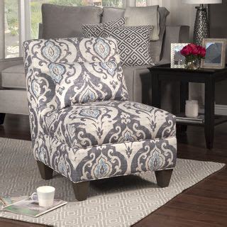 Want a chair that follows a scandinavian feel? HomePop Blue Slate Large Accent Chair (Grey), Gray(Fabric ...