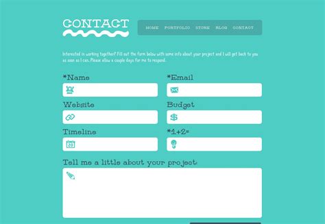 20 Excellent Contact Pages Form Design Contact Page Web Design