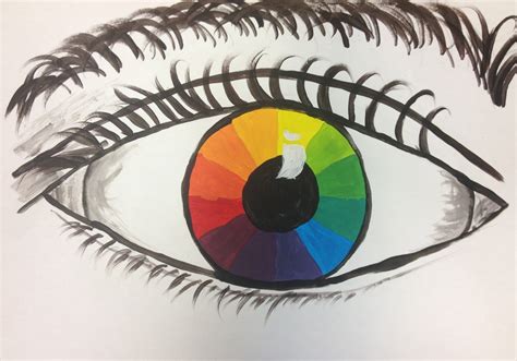 Hgtv helps you choose paint or home decor color schemes and combinations for kitchens, bedrooms, bathrooms and more to set the right mood in your space. Splats, Scraps and Glue Blobs: Color Wheel Eyes | Color ...
