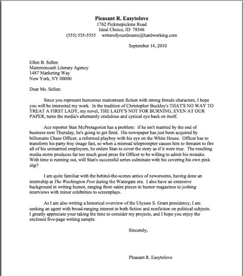 Lukeman has decided to make h. Query Letter Pdf : A query letter is part business letter ...