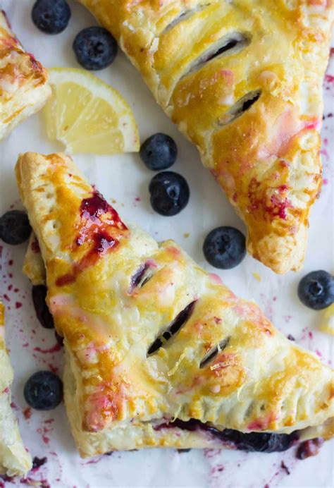 Lemon Blueberry Turnovers | What Molly Made
