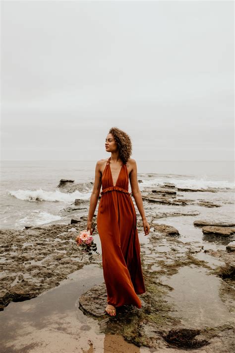 Happy, relaxed wedding officiant for san diego beach weddings and more! San Diego Beach Elopement Inspo | Fashion, Portrait ...