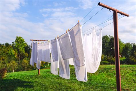 Clothesline Ideas For Indoors Or Outdoors Clothes Line Cleaning Hacks Cleaning White Sheets