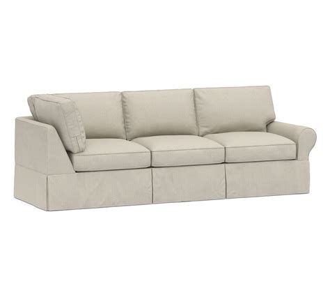 A good recliner should easy to assemble and combine comfort with style. Build Your Own - PB Basic Slipcovered Sectional Components ...